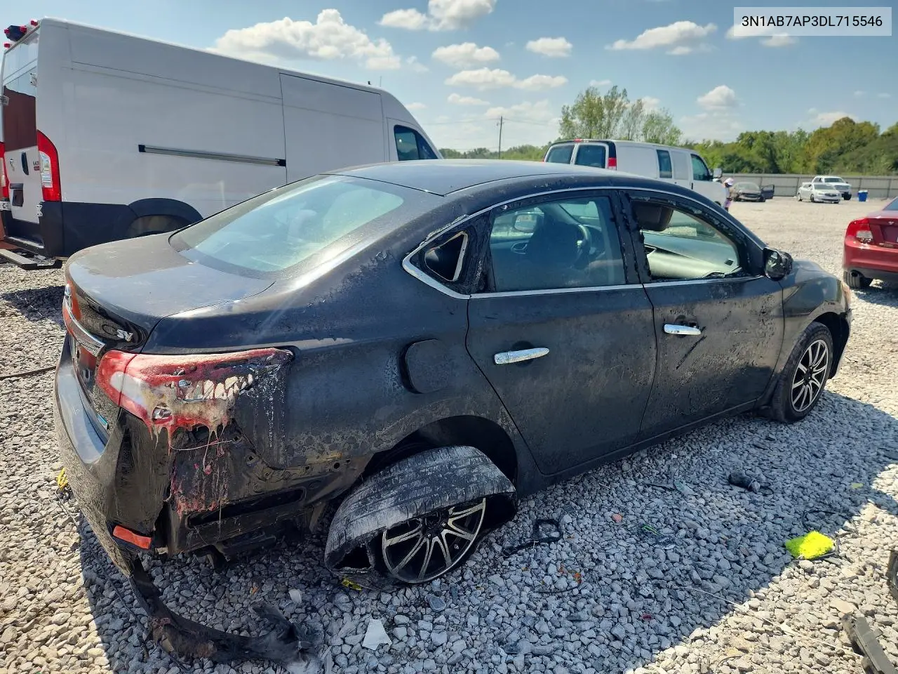 2013 NISSAN SENTRA VIN 3N1AB7AP3DL715546 — фото 3