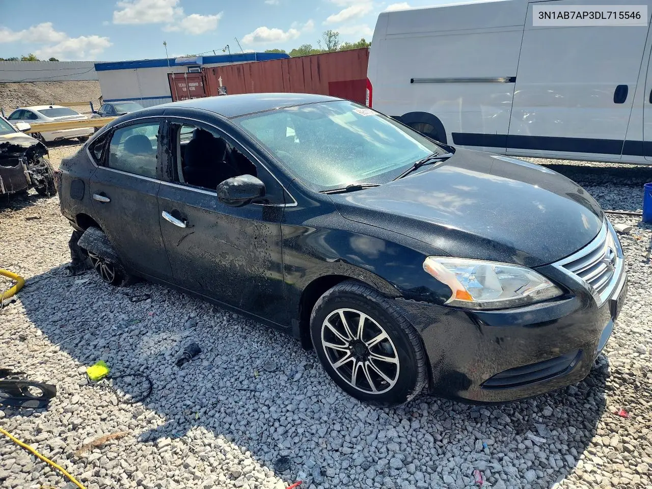 2013 NISSAN SENTRA VIN 3N1AB7AP3DL715546 — фото 4