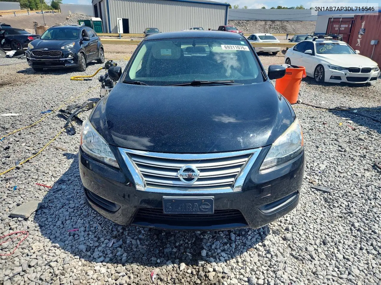2013 NISSAN SENTRA VIN 3N1AB7AP3DL715546 — фото 5