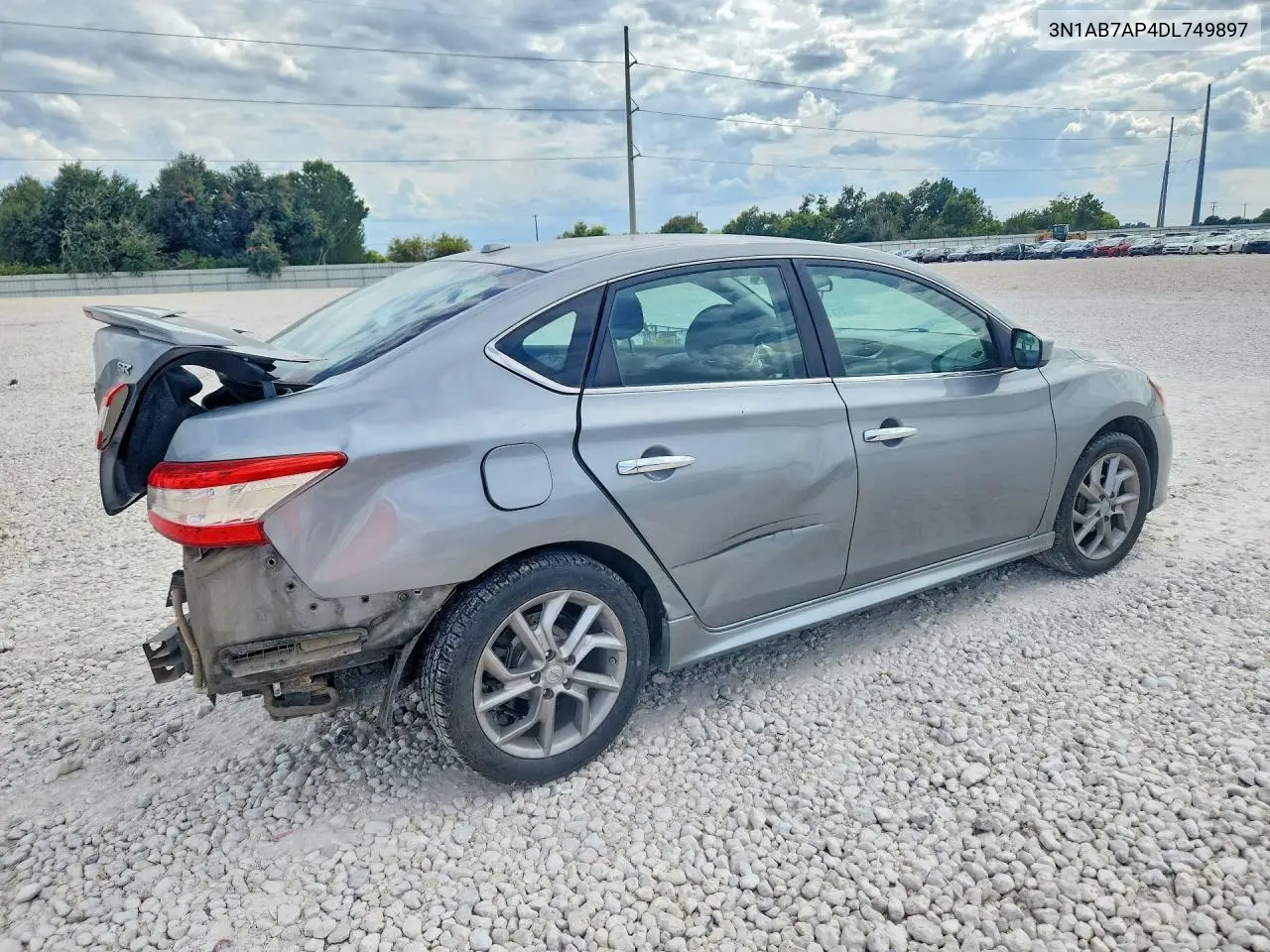 2013 NISSAN SENTRA VIN 3N1AB7AP4DL749897 — фото 3