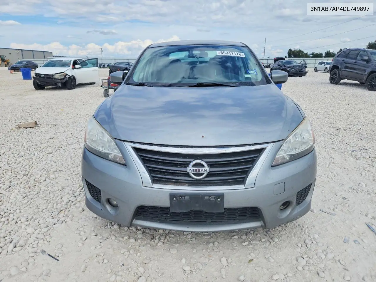 2013 NISSAN SENTRA VIN 3N1AB7AP4DL749897 — фото 5