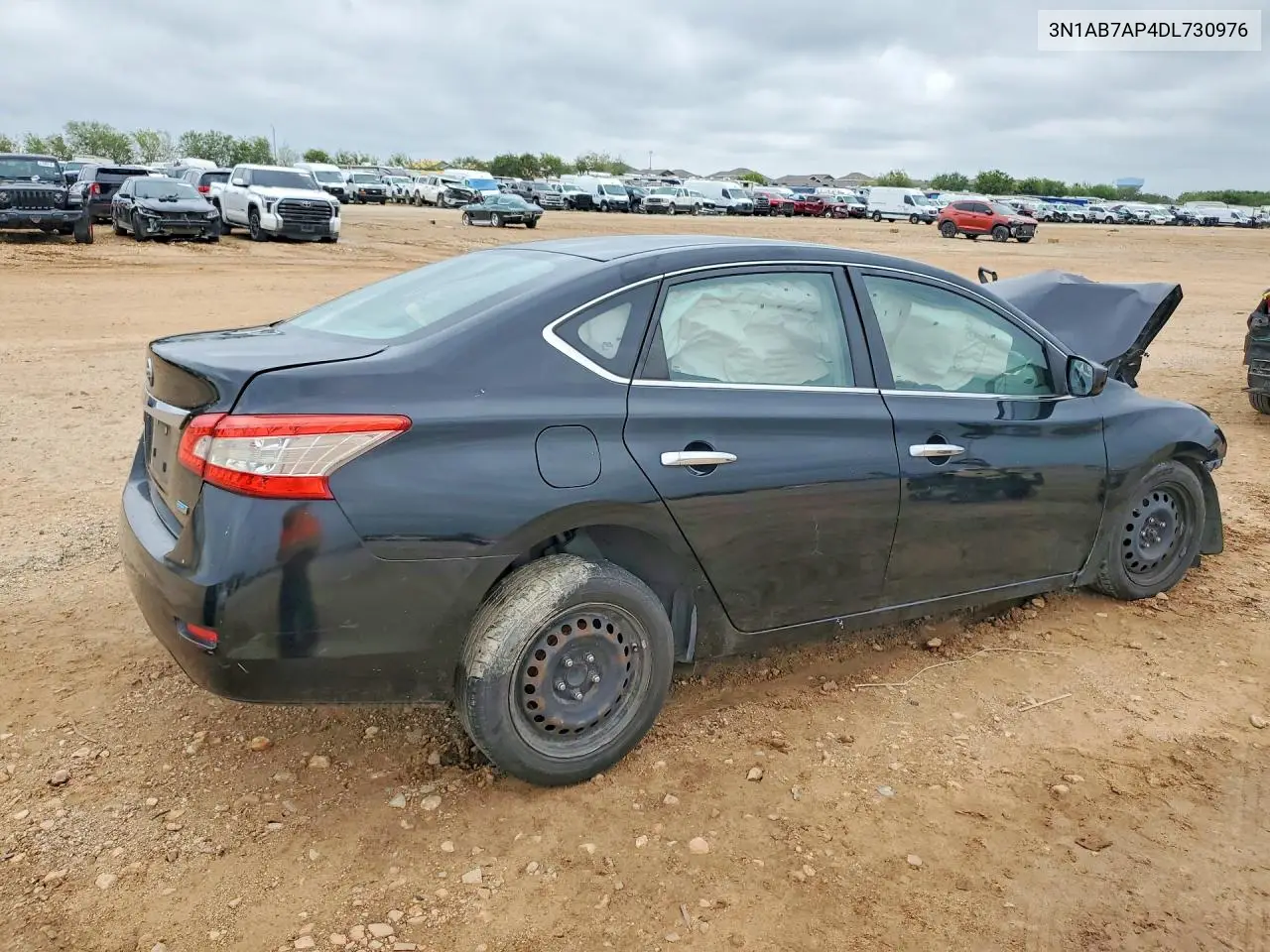 2013 NISSAN SENTRA VIN 3N1AB7AP4DL730976 — фото 3