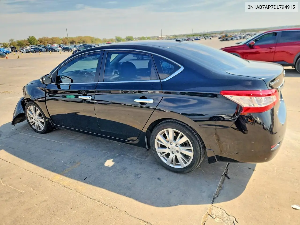 2013 NISSAN SENTRA VIN 3N1AB7AP7DL794915 — фото 2