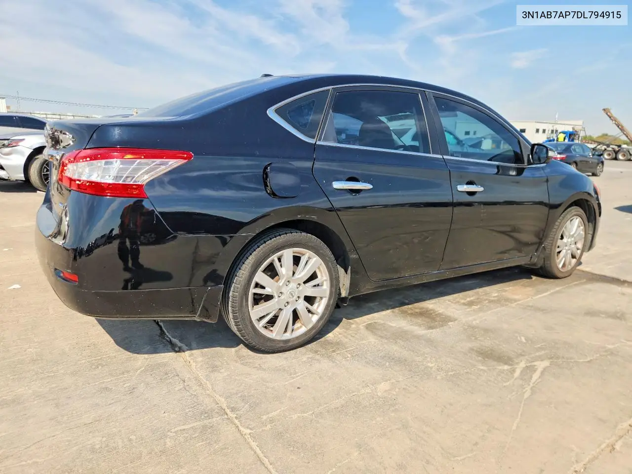 2013 NISSAN SENTRA VIN 3N1AB7AP7DL794915 — фото 3