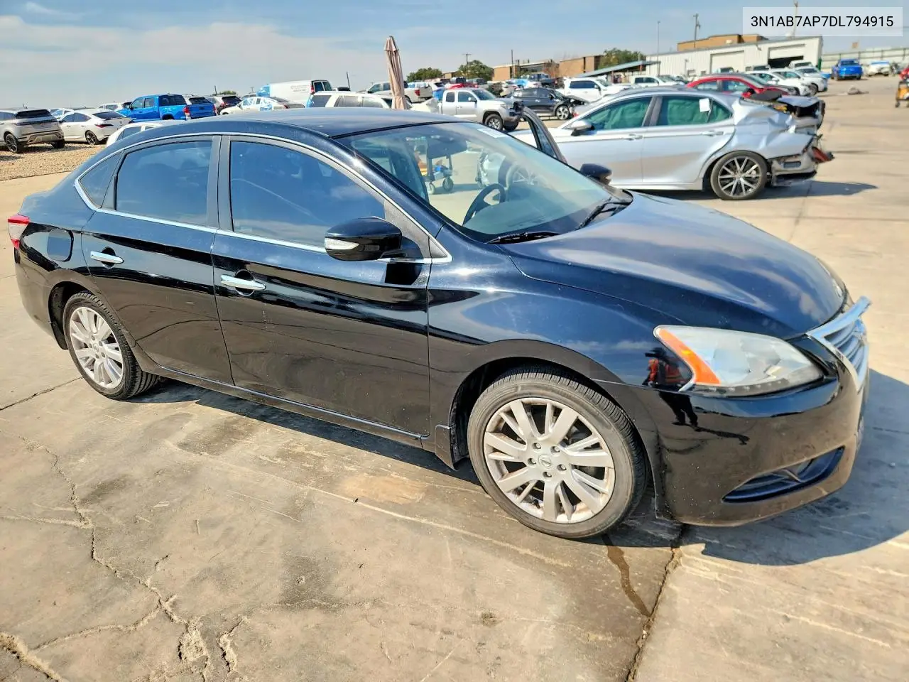 2013 NISSAN SENTRA VIN 3N1AB7AP7DL794915 — фото 4