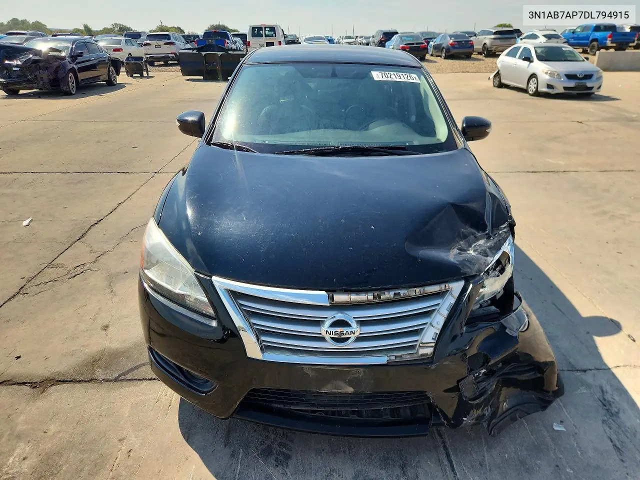 2013 NISSAN SENTRA VIN 3N1AB7AP7DL794915 — фото 5