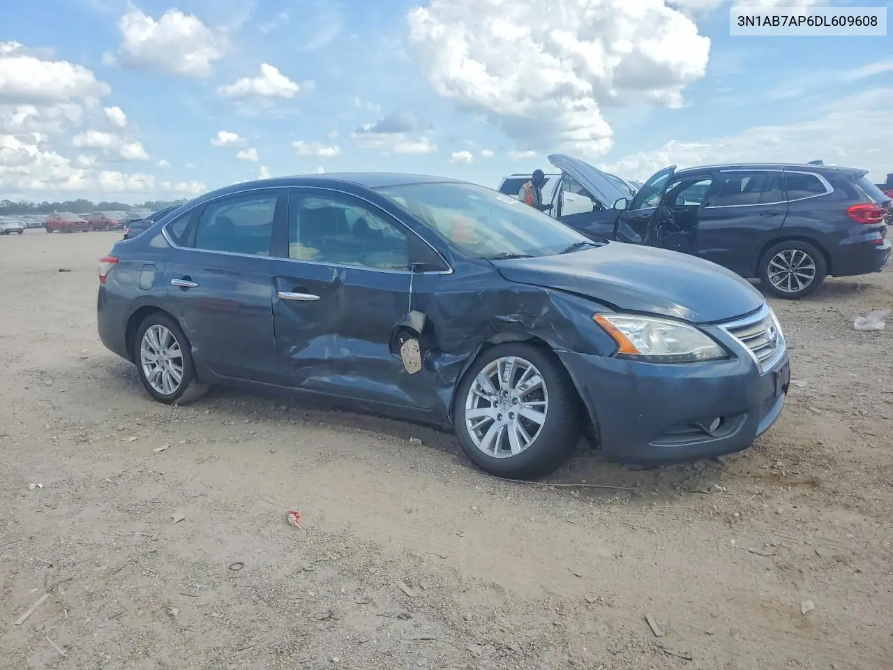2013 NISSAN SENTRA VIN 3N1AB7AP6DL609608 — фото 4