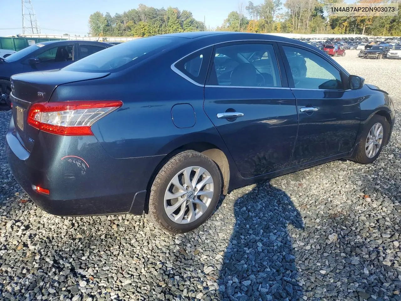 2013 NISSAN SENTRA VIN 1N4AB7AP2DN903073 — фото 3