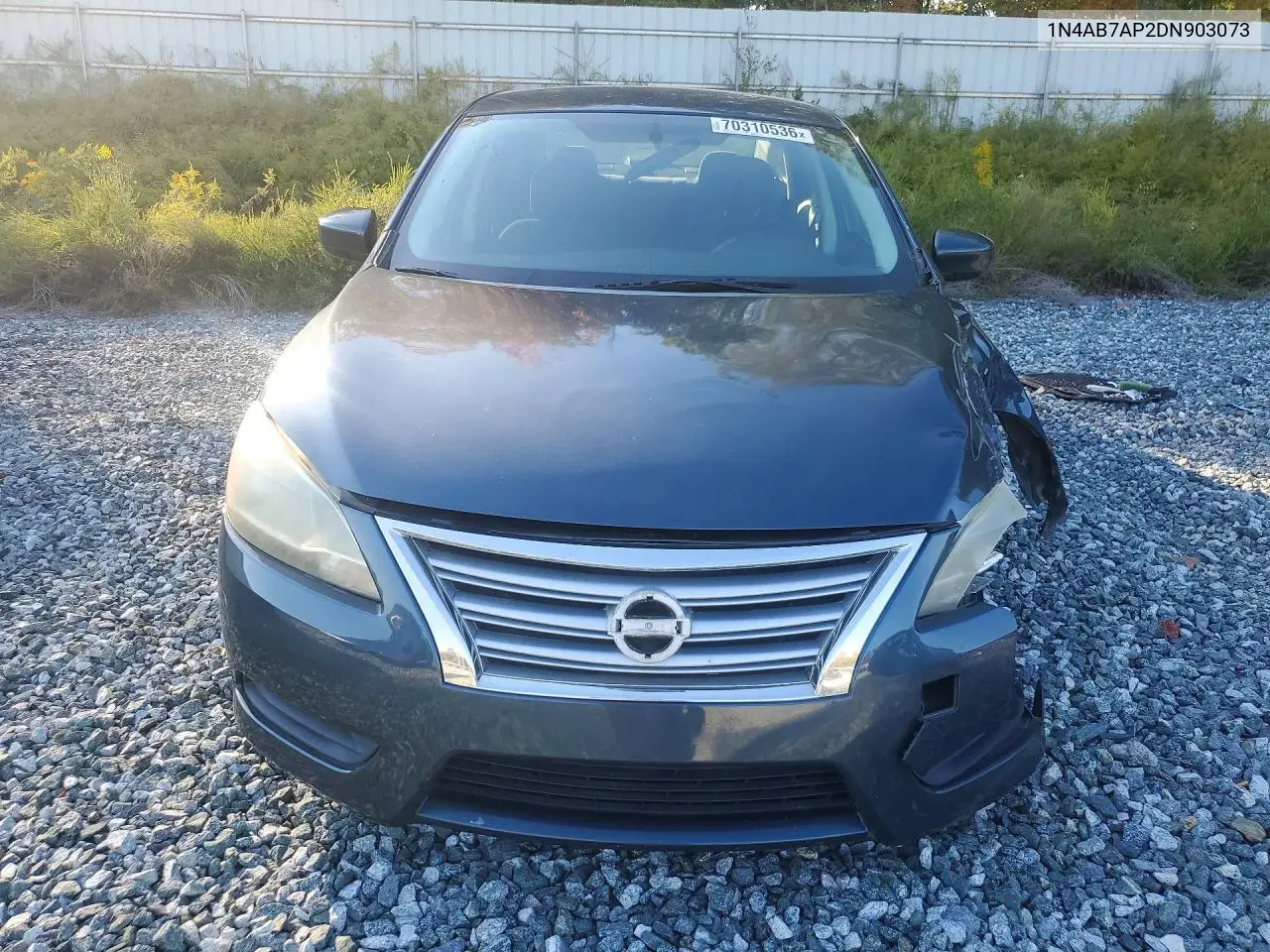 2013 NISSAN SENTRA VIN 1N4AB7AP2DN903073 — фото 5