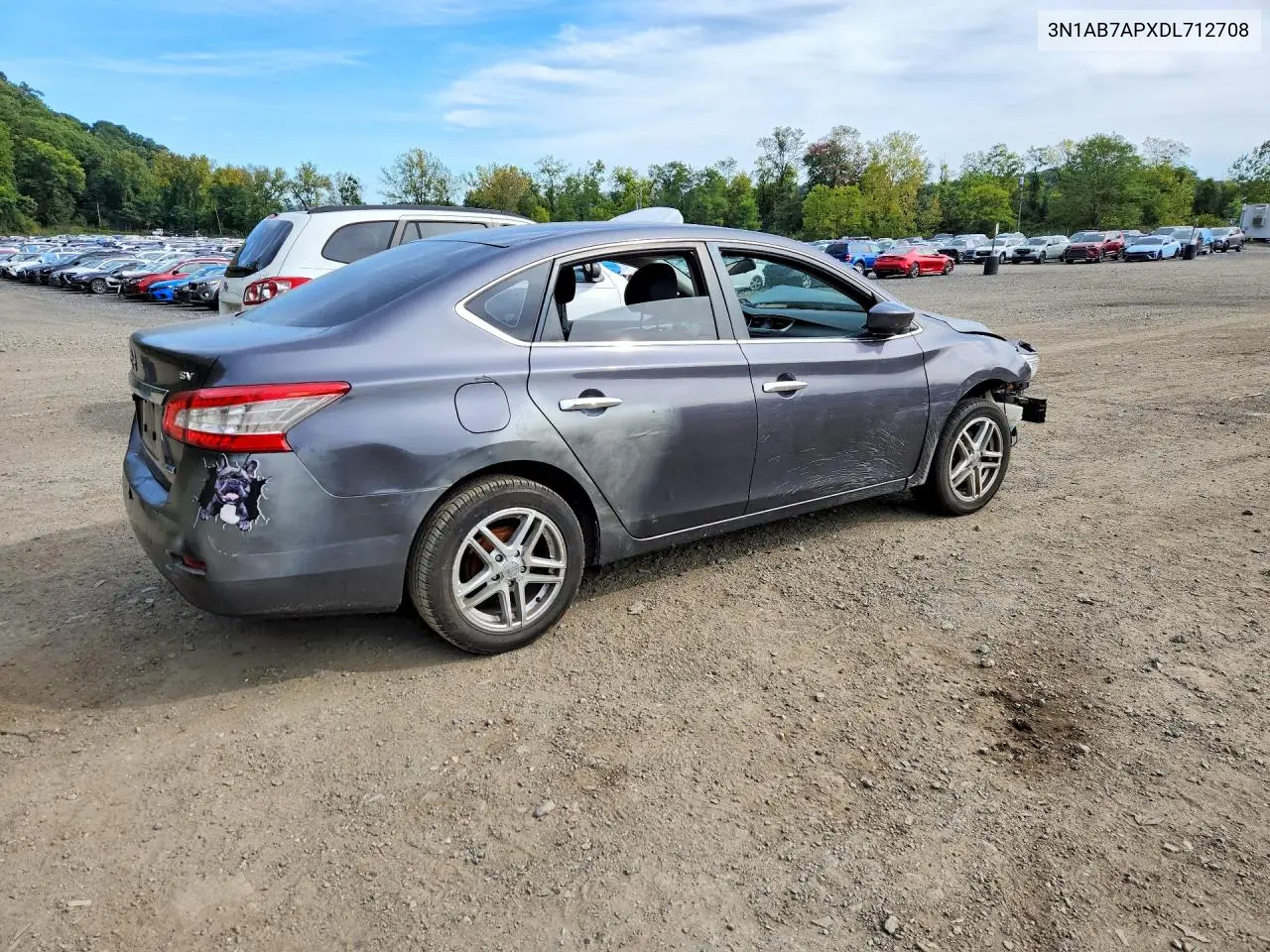 2013 NISSAN SENTRA VIN 3N1AB7APXDL712708 — фото 3