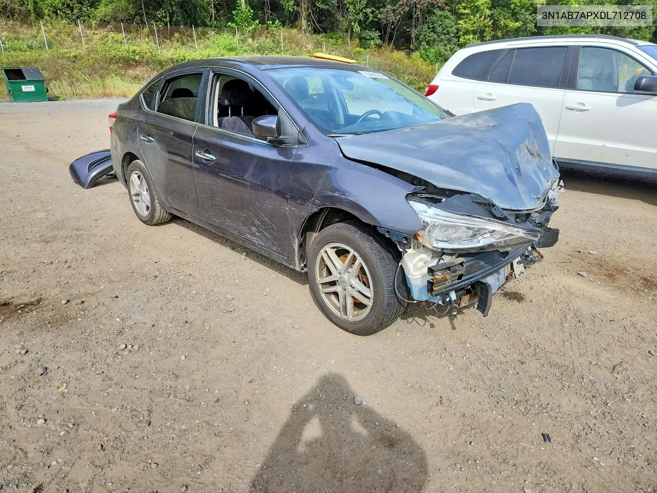 2013 NISSAN SENTRA VIN 3N1AB7APXDL712708 — фото 4
