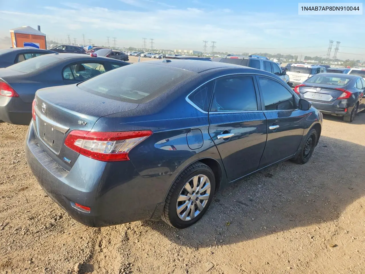 2013 NISSAN SENTRA VIN 1N4AB7AP8DN910044 — фото 3