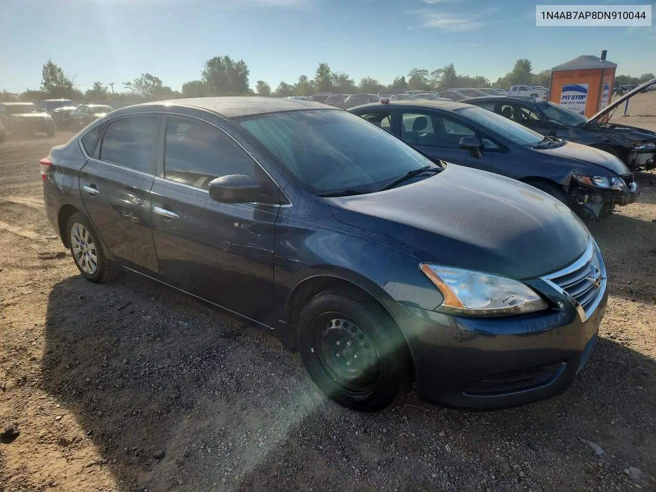 2013 NISSAN SENTRA VIN 1N4AB7AP8DN910044 — фото 4