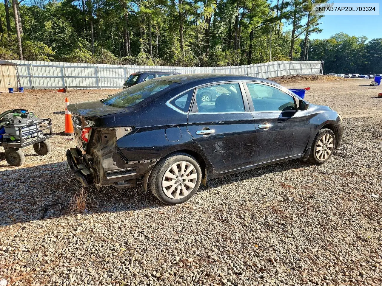 2013 NISSAN SENTRA VIN 3N1AB7AP2DL703324 — фото 3