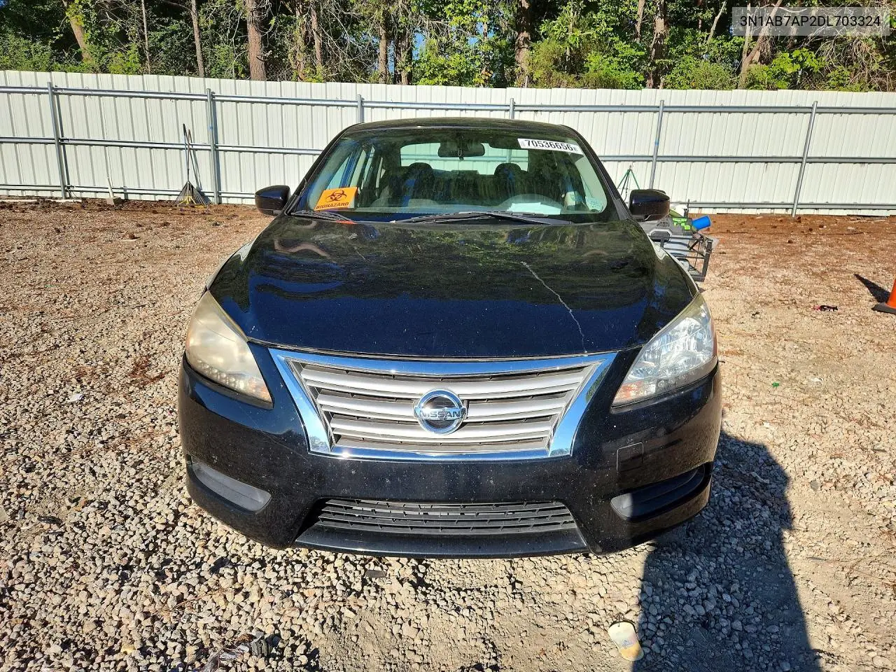 2013 NISSAN SENTRA VIN 3N1AB7AP2DL703324 — фото 5