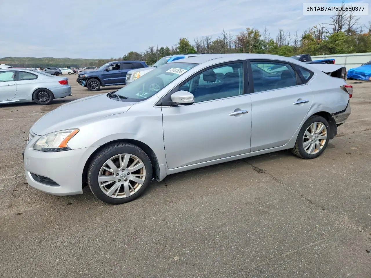 NISSAN SENTRA 2013, VIN 3N1AB7AP5DL680377