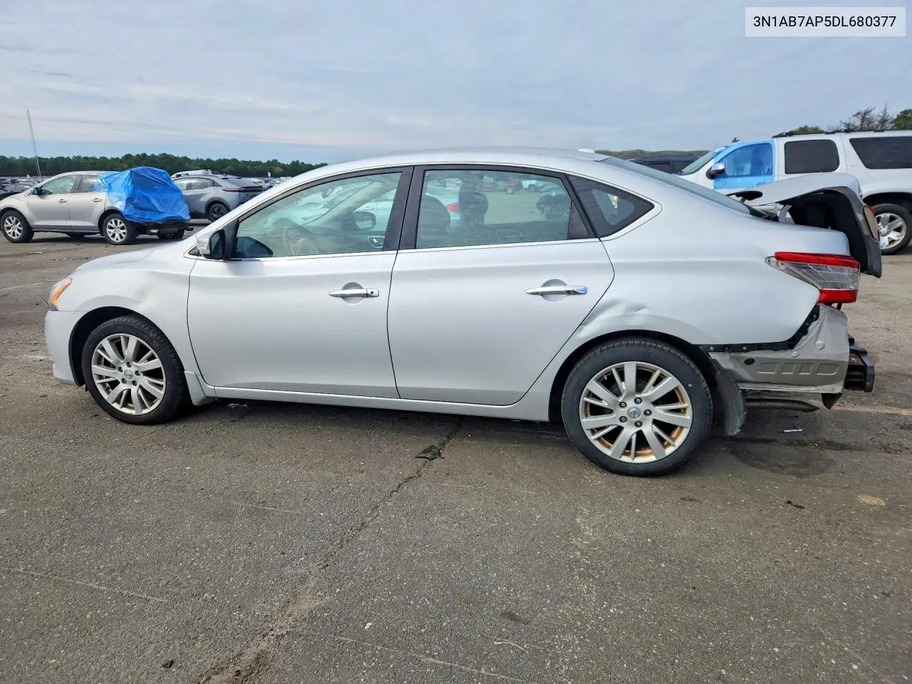 2013 NISSAN SENTRA VIN 3N1AB7AP5DL680377 — фото 2