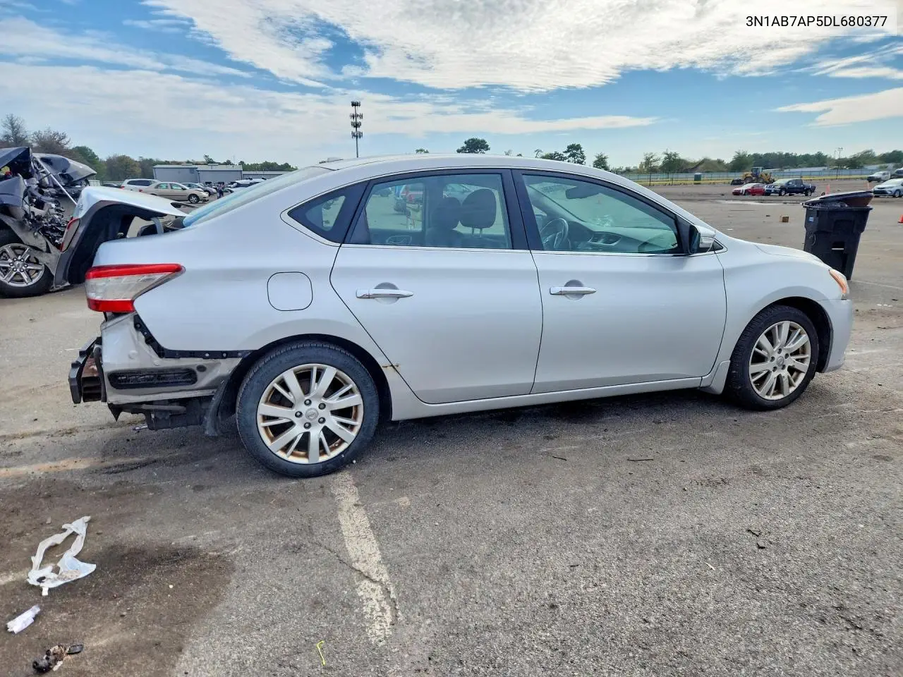 2013 NISSAN SENTRA VIN 3N1AB7AP5DL680377 — фото 3