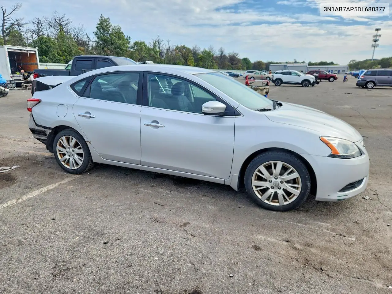2013 NISSAN SENTRA VIN 3N1AB7AP5DL680377 — фото 4