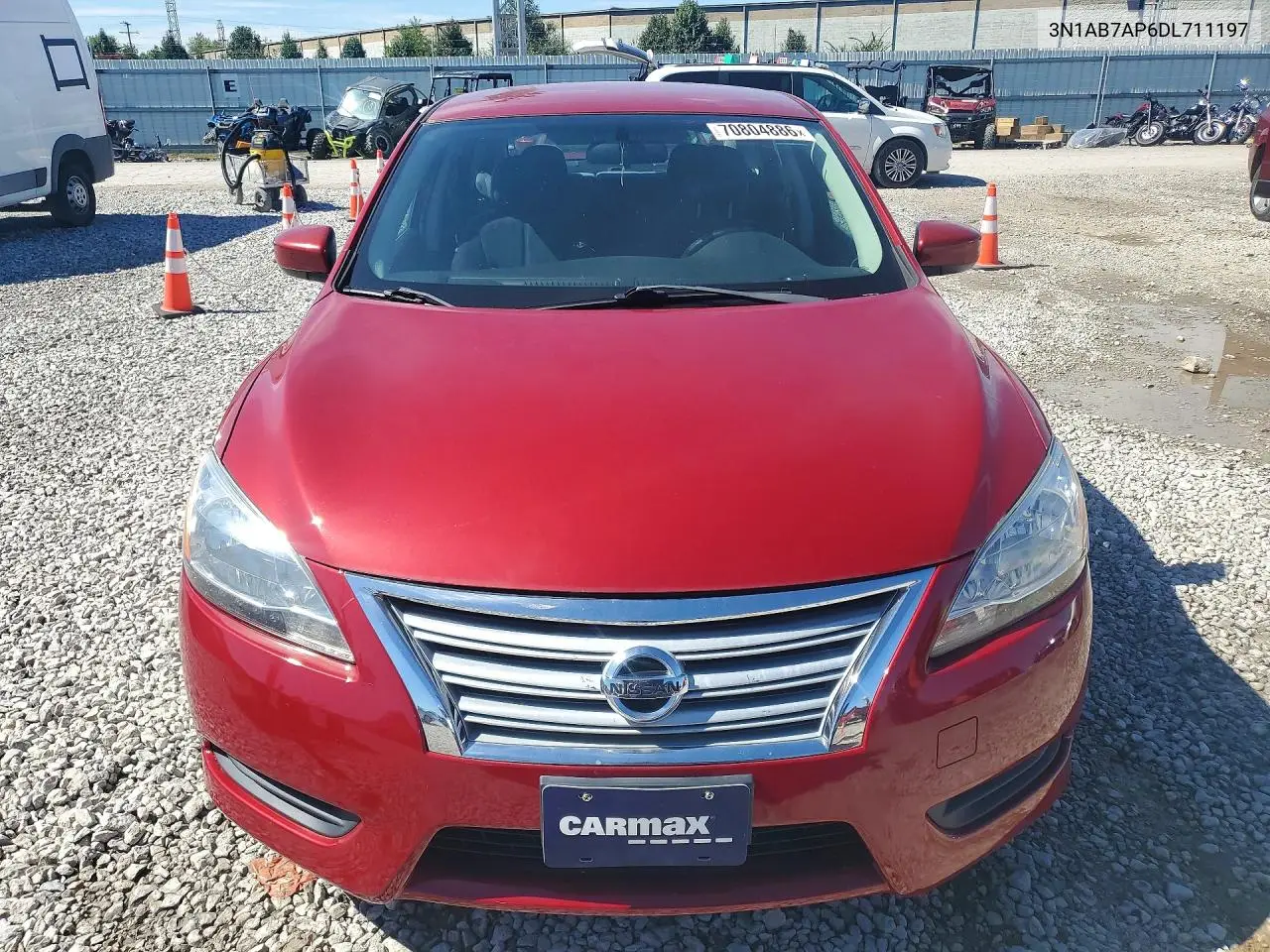 2013 NISSAN SENTRA VIN 3N1AB7AP6DL711197 — фото 5