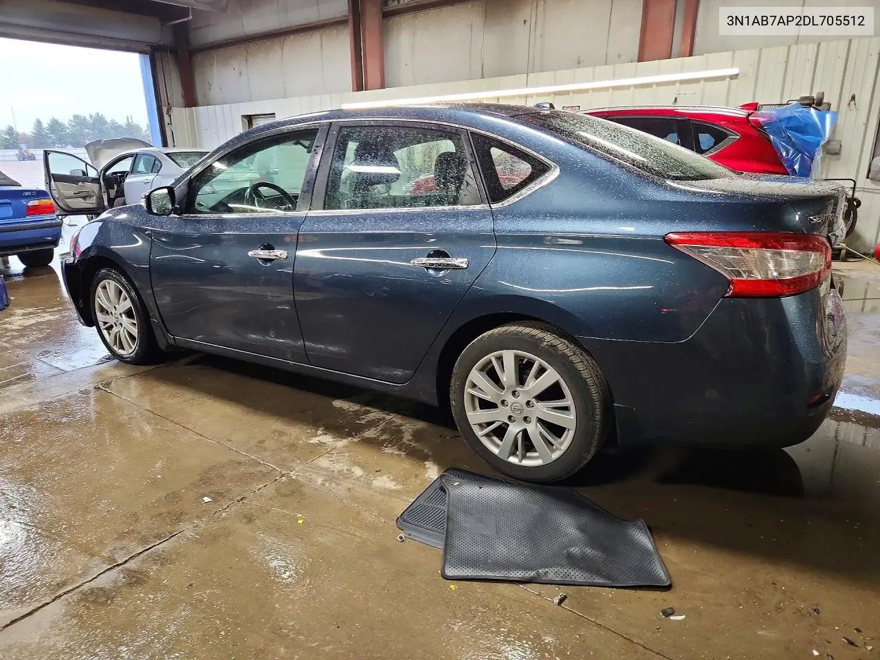 2013 NISSAN SENTRA VIN 3N1AB7AP2DL705512 — фото 2