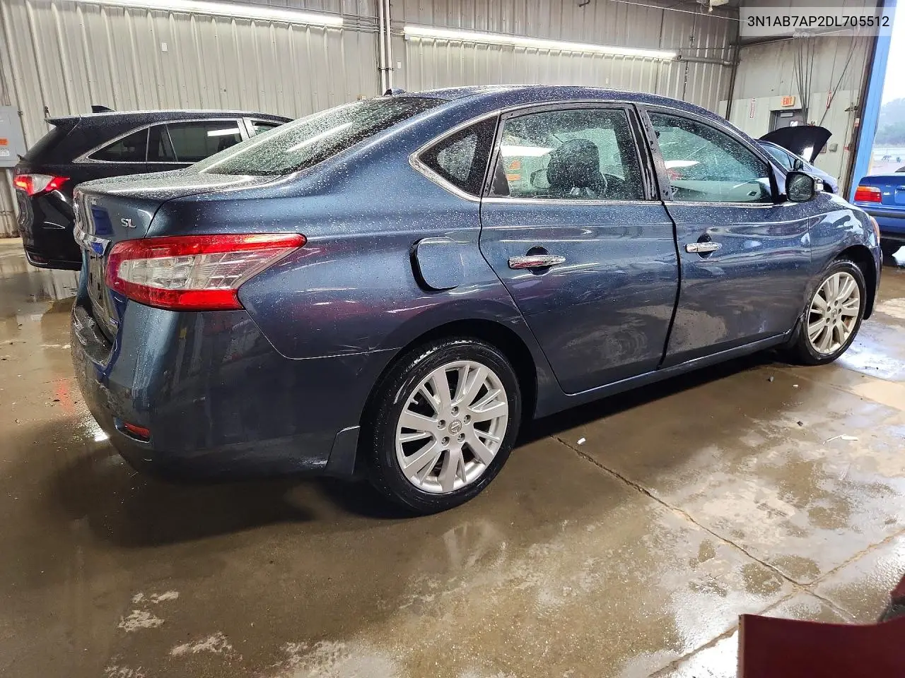 2013 NISSAN SENTRA VIN 3N1AB7AP2DL705512 — фото 3