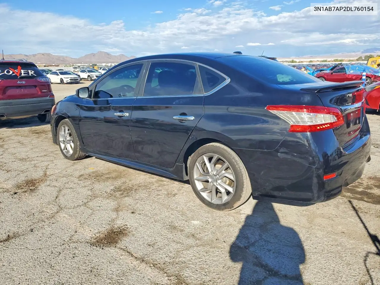 2013 NISSAN SENTRA VIN 3N1AB7AP2DL760154 — фото 2