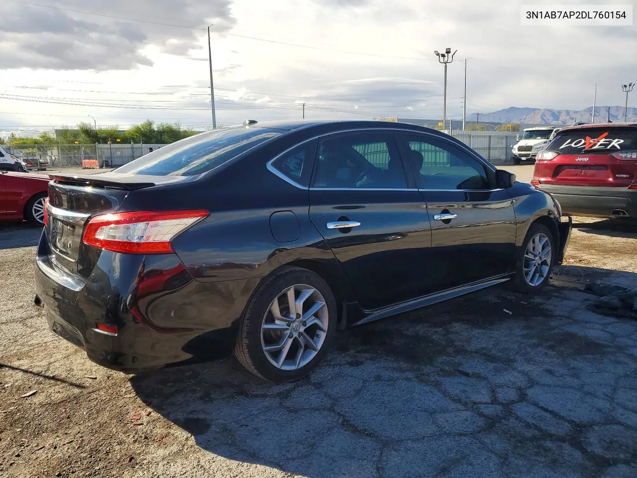 2013 NISSAN SENTRA VIN 3N1AB7AP2DL760154 — фото 3