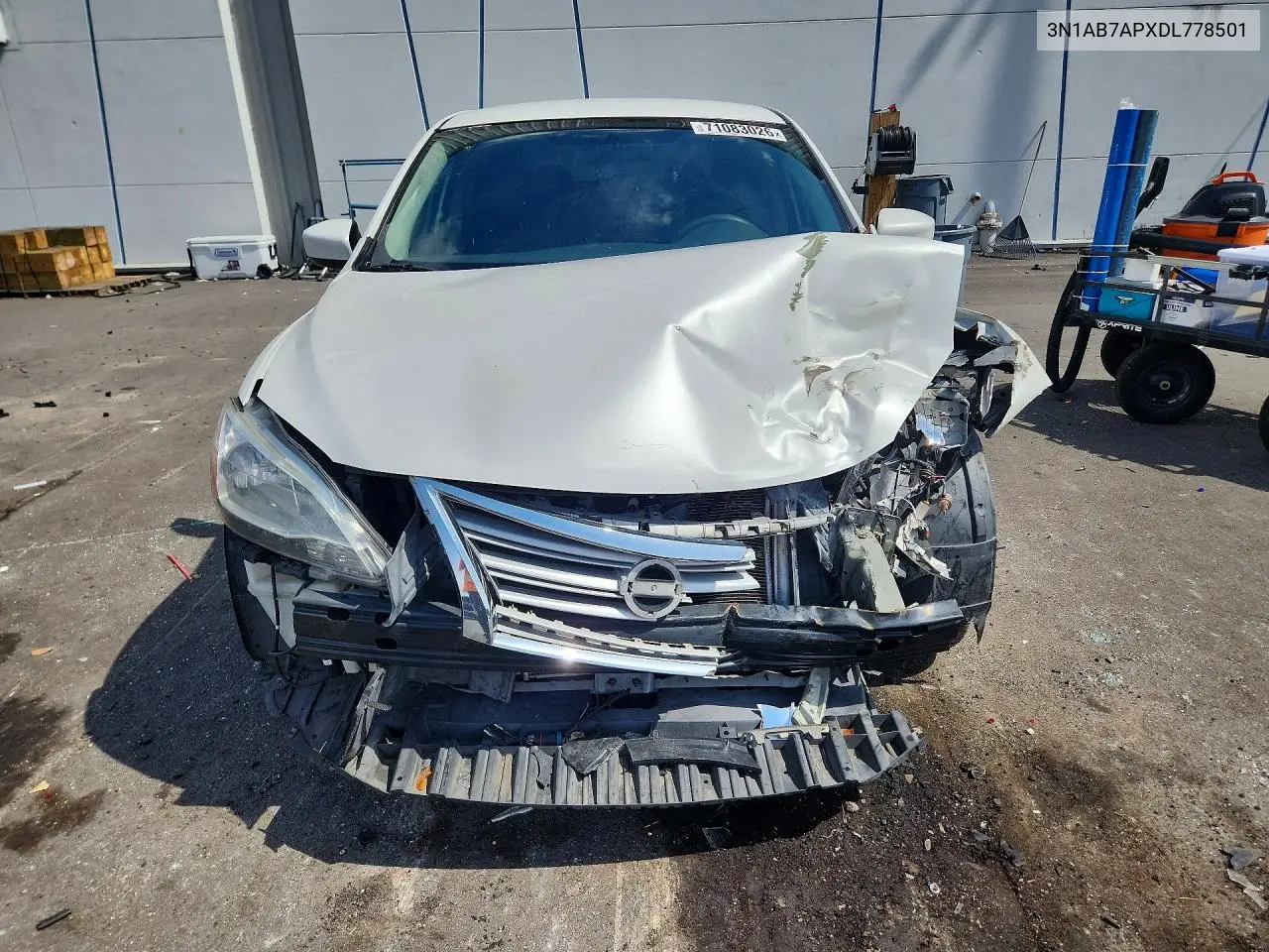 2013 NISSAN SENTRA VIN 3N1AB7APXDL778501 — фото 5