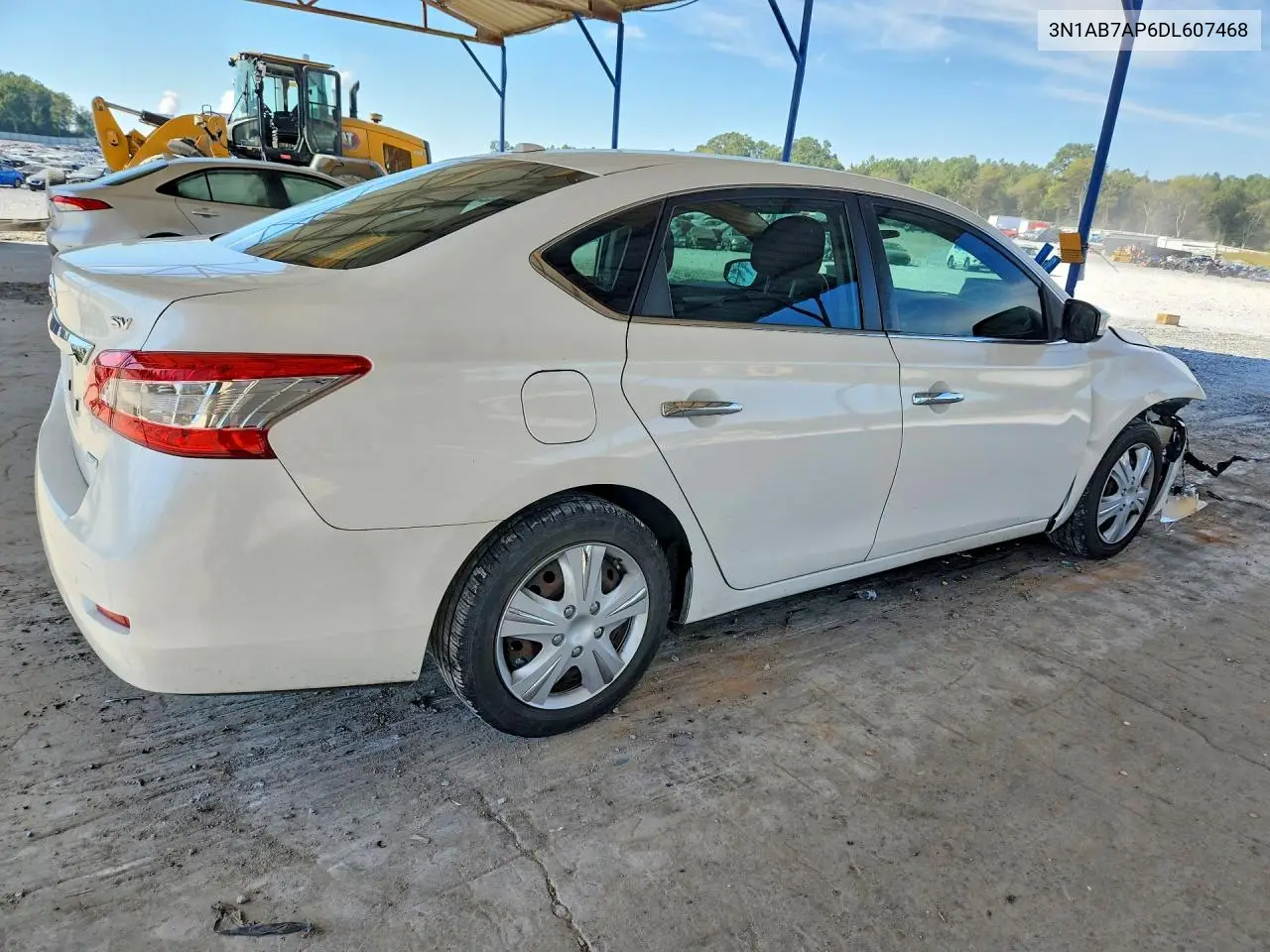 2013 NISSAN SENTRA VIN 3N1AB7AP6DL607468 — фото 3