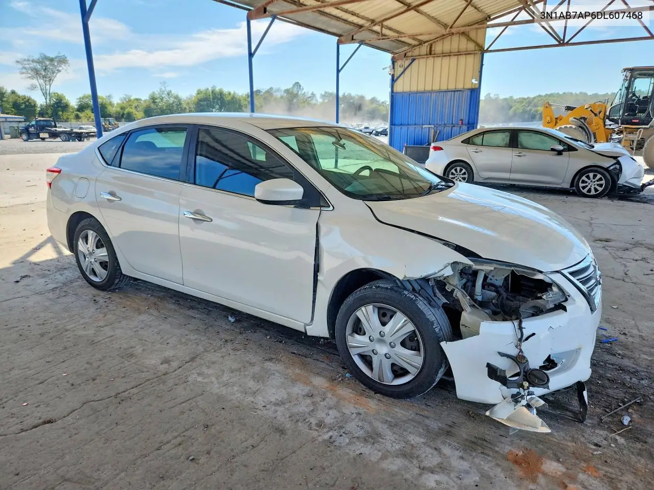 2013 NISSAN SENTRA VIN 3N1AB7AP6DL607468 — фото 4