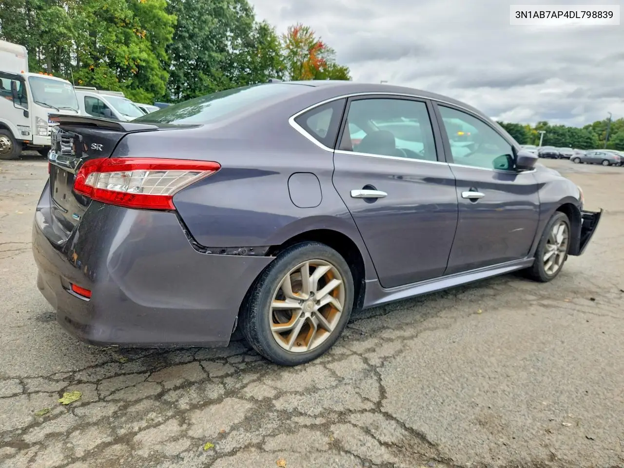 2013 NISSAN SENTRA VIN 3N1AB7AP4DL798839 — фото 3