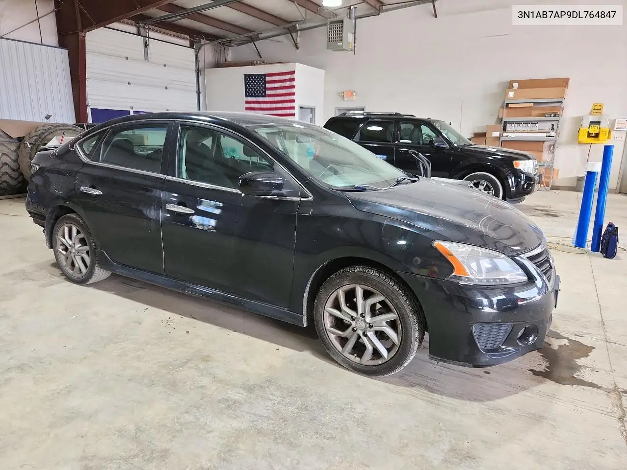 2013 NISSAN SENTRA VIN 3N1AB7AP9DL764847 — фото 4