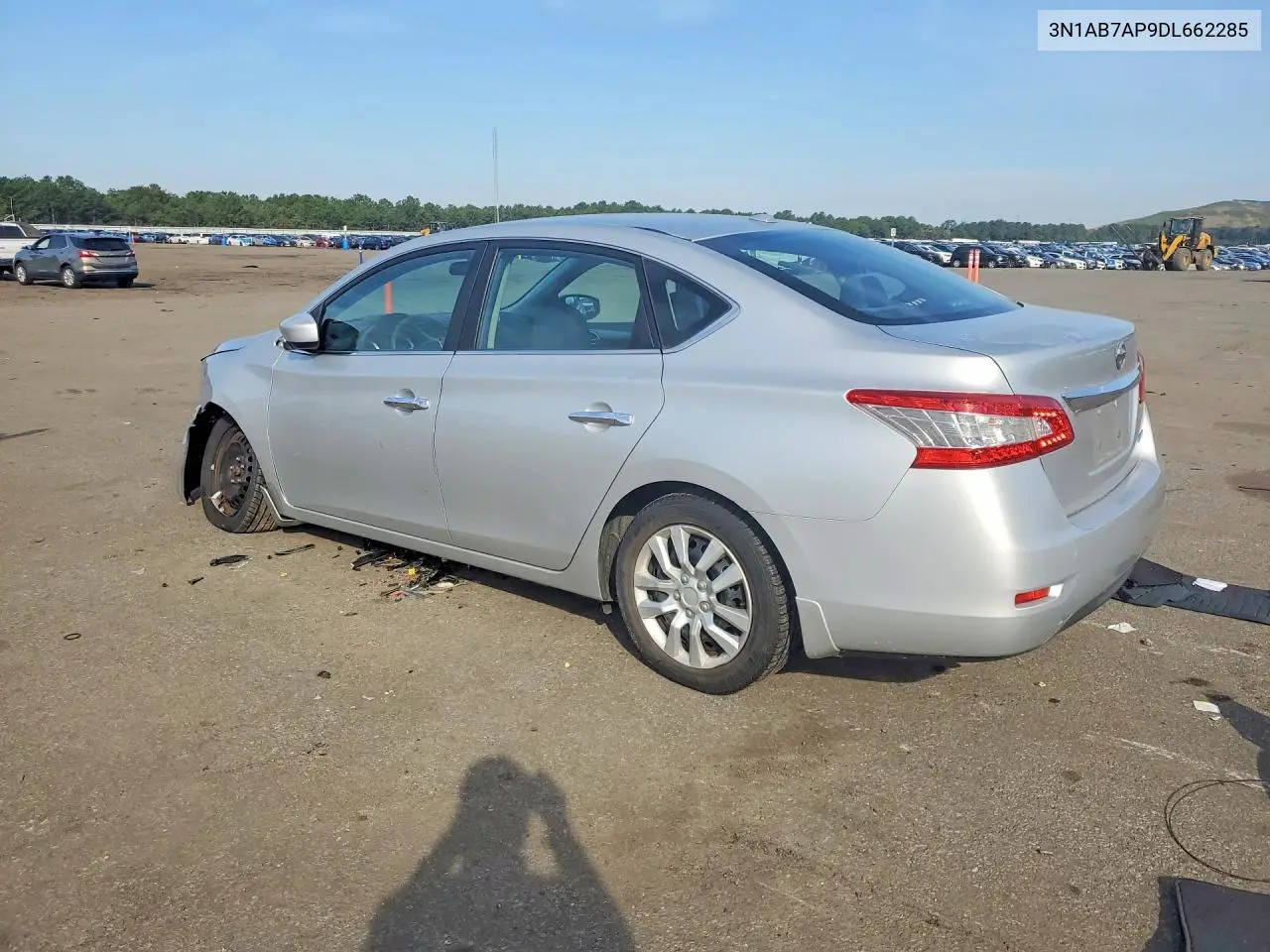 2013 NISSAN SENTRA VIN 3N1AB7AP9DL662285 — фото 2