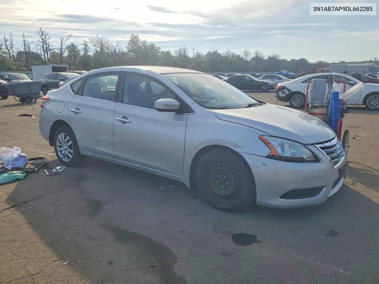 2013 NISSAN SENTRA VIN 3N1AB7AP9DL662285 — фото 4