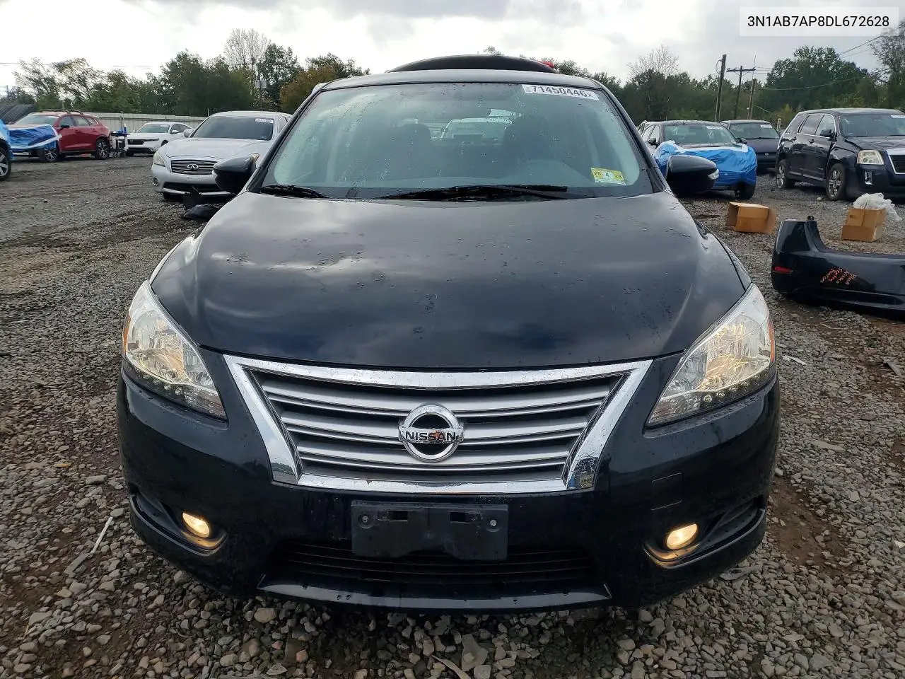 2013 NISSAN SENTRA VIN 3N1AB7AP8DL672628 — фото 5