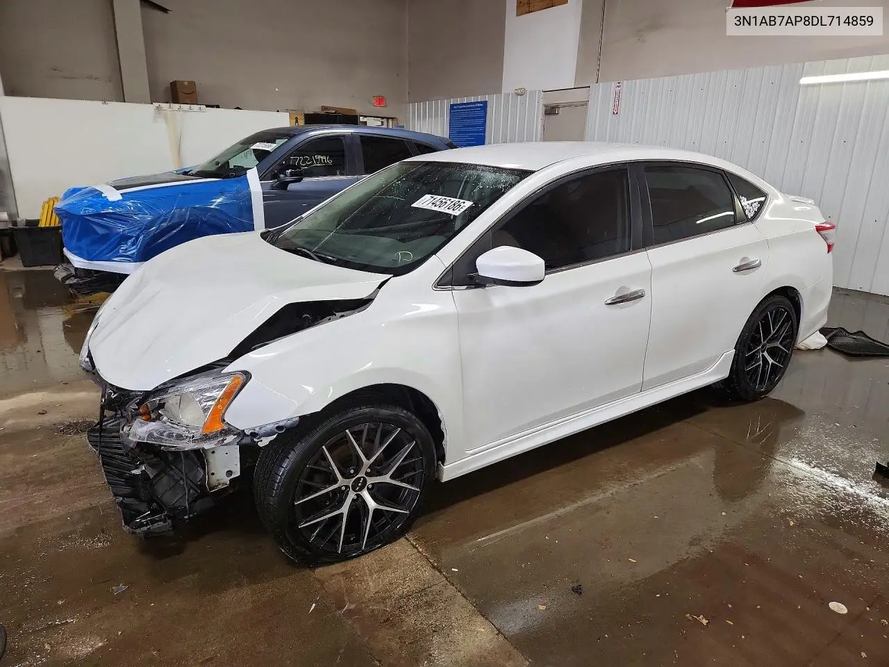 NISSAN SENTRA 2013, VIN 3N1AB7AP8DL714859