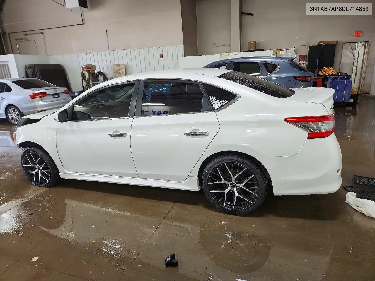 2013 NISSAN SENTRA VIN 3N1AB7AP8DL714859 — фото 2