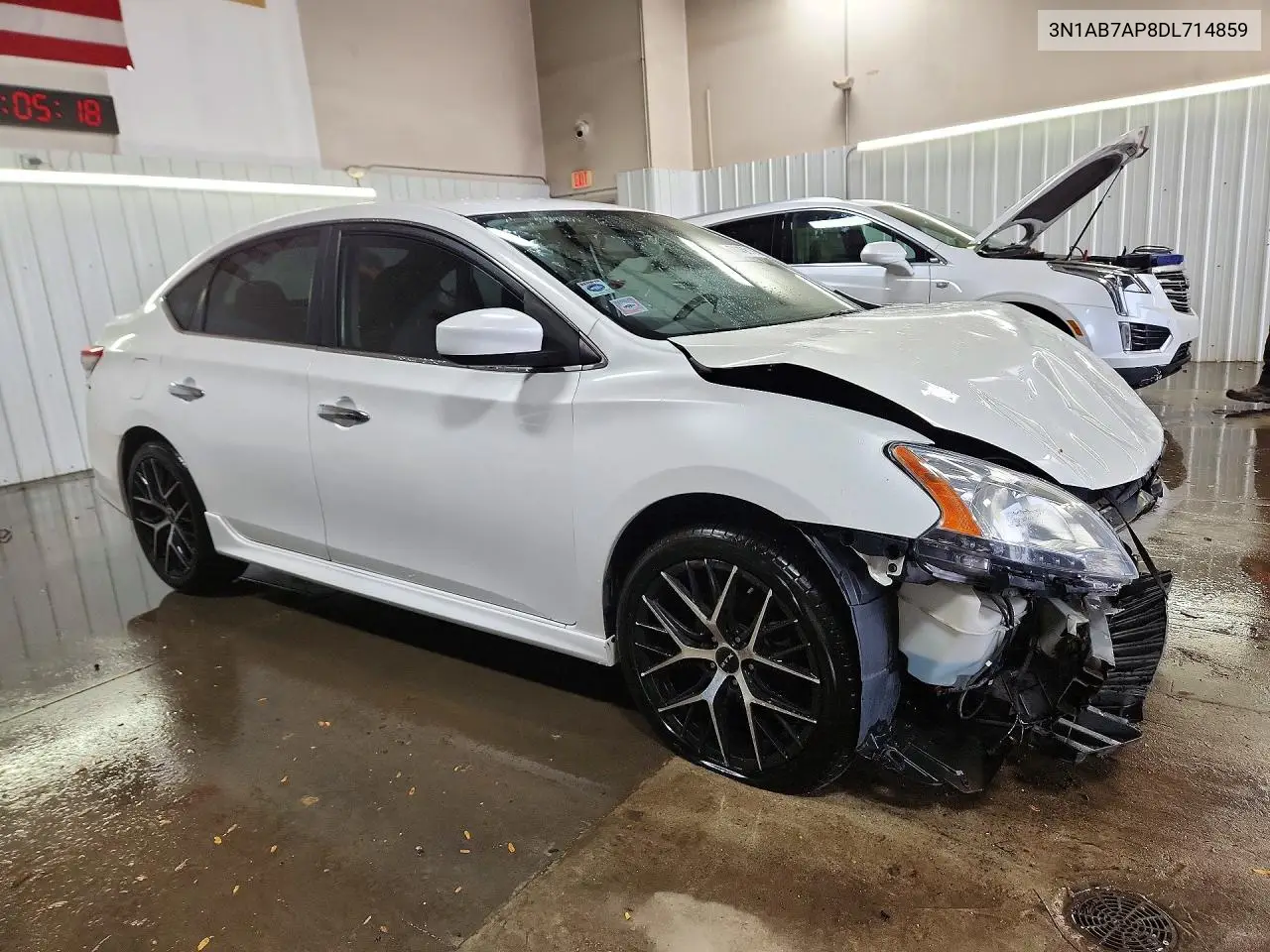 2013 NISSAN SENTRA VIN 3N1AB7AP8DL714859 — фото 4