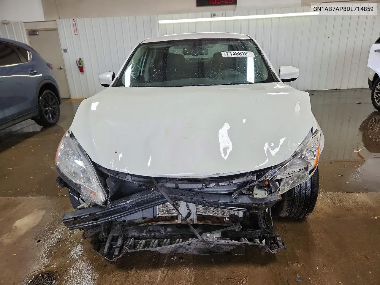 2013 NISSAN SENTRA VIN 3N1AB7AP8DL714859 — фото 5