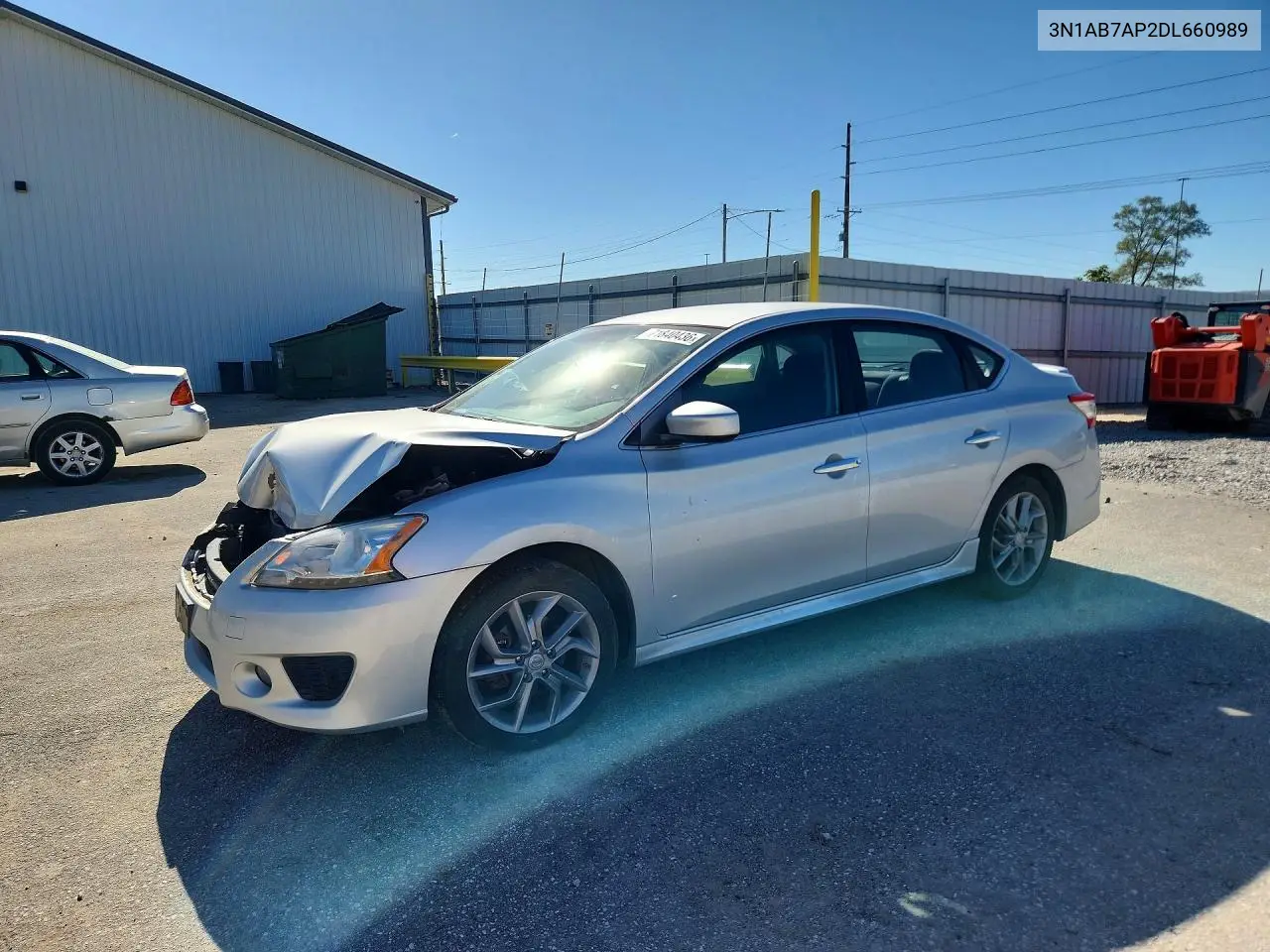 NISSAN SENTRA 2013, VIN 3N1AB7AP2DL660989