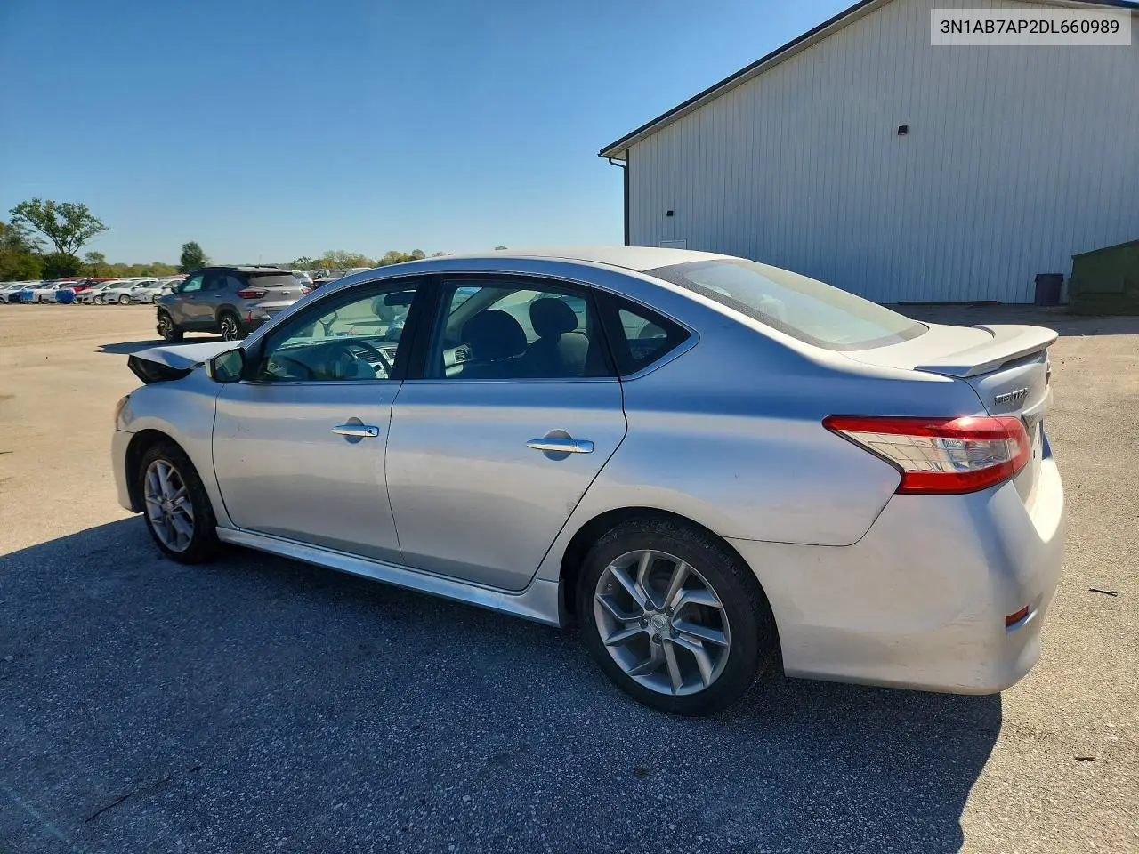 2013 NISSAN SENTRA VIN 3N1AB7AP2DL660989 — фото 2