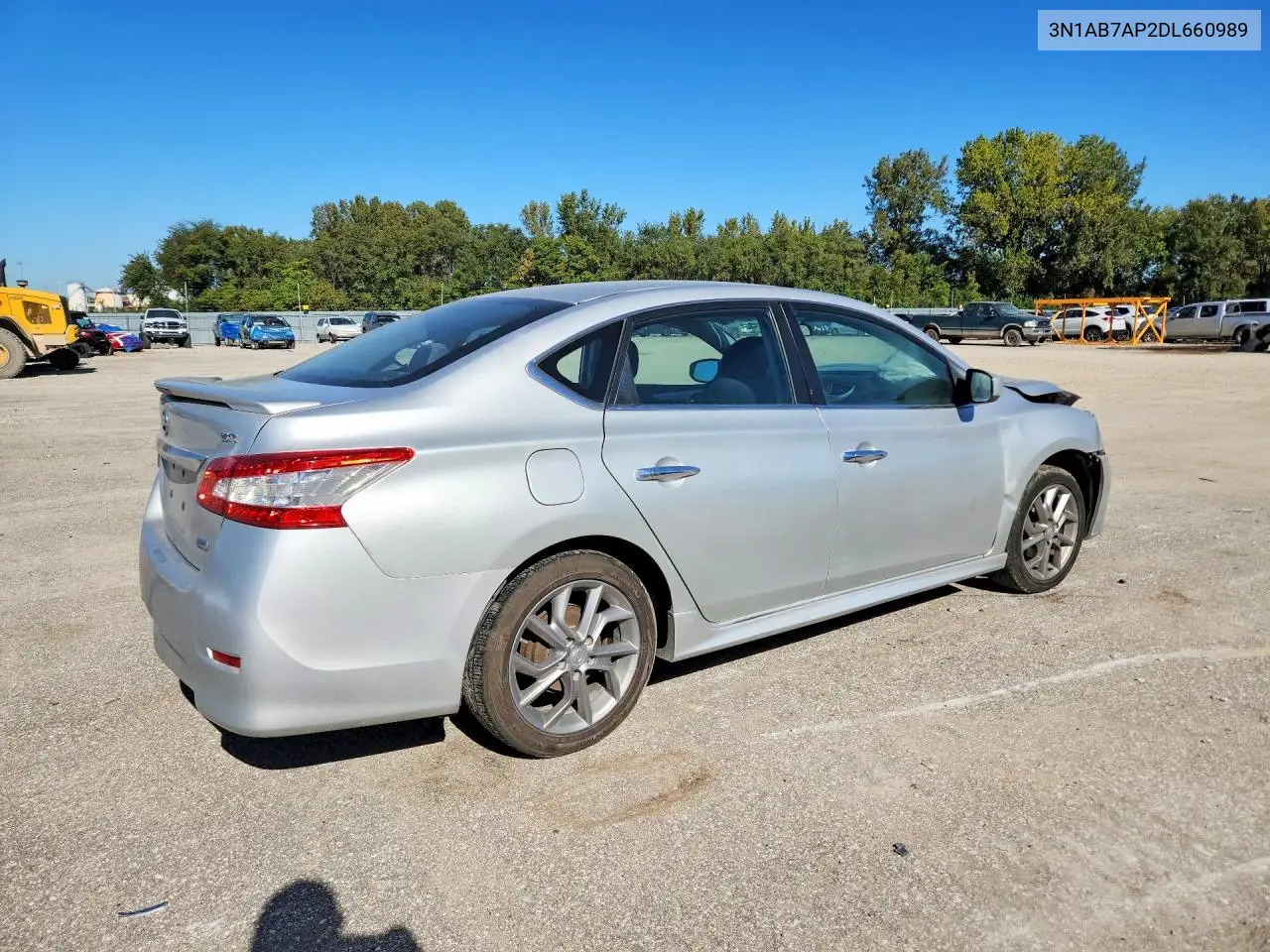 2013 NISSAN SENTRA VIN 3N1AB7AP2DL660989 — фото 3