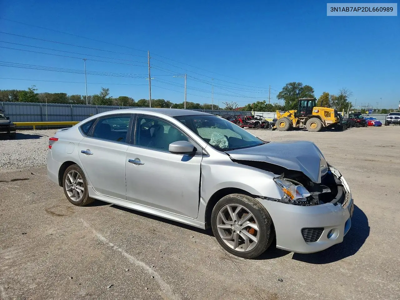 2013 NISSAN SENTRA VIN 3N1AB7AP2DL660989 — фото 4