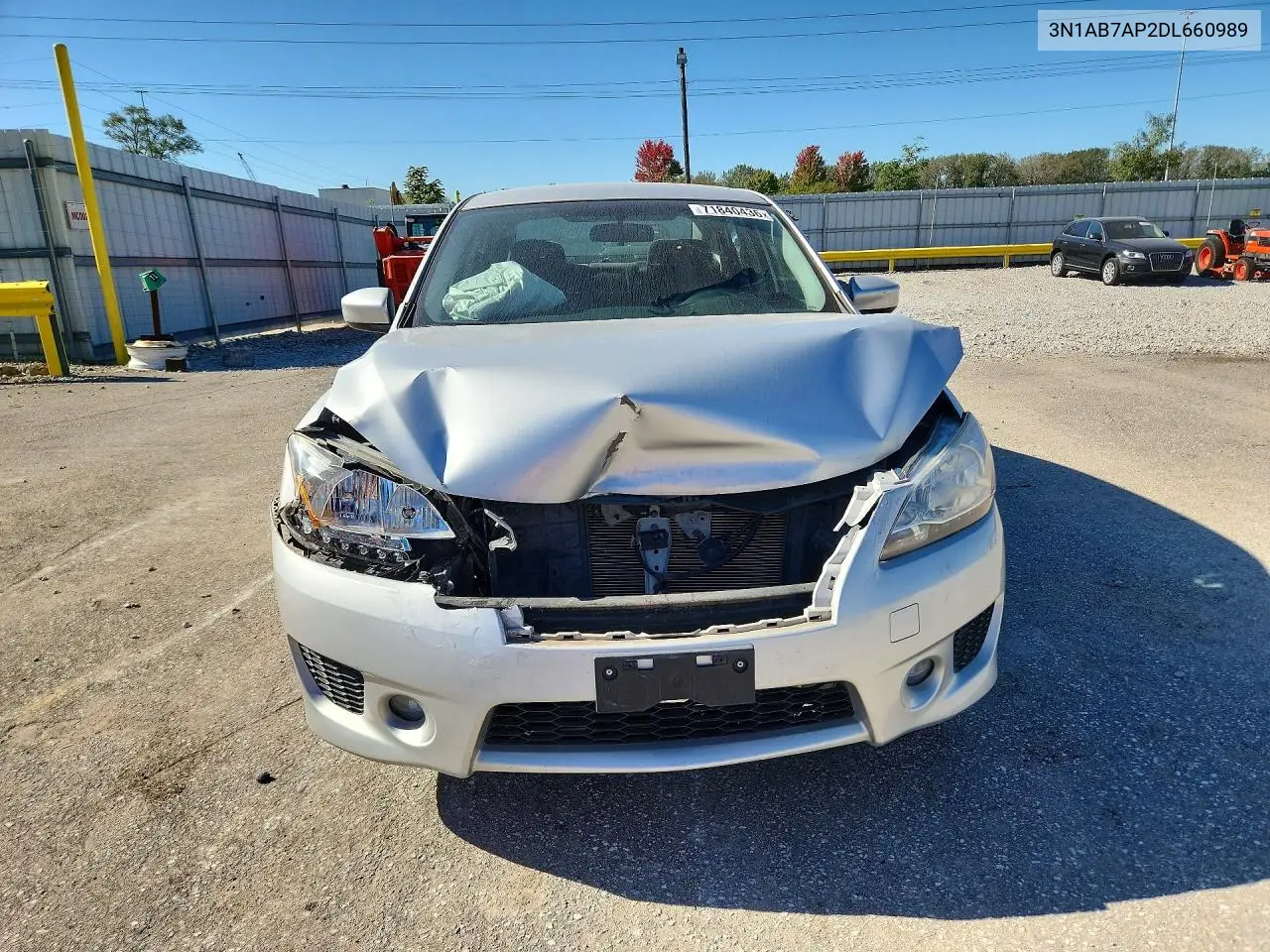2013 NISSAN SENTRA VIN 3N1AB7AP2DL660989 — фото 5