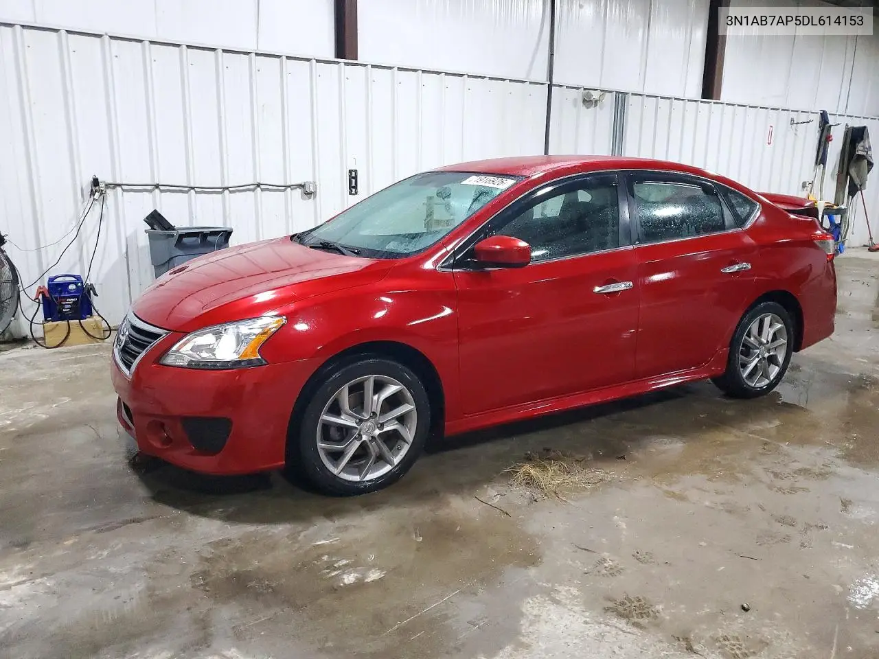 NISSAN SENTRA 2013, VIN 3N1AB7AP5DL614153