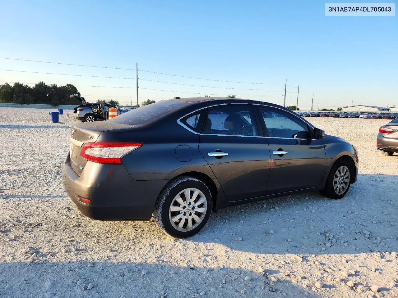 2013 NISSAN SENTRA VIN 3N1AB7AP4DL705043 — фото 3