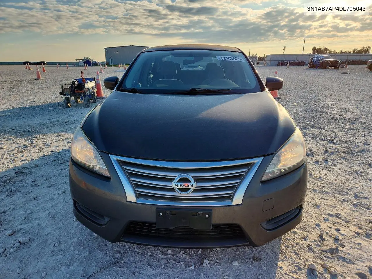 2013 NISSAN SENTRA VIN 3N1AB7AP4DL705043 — фото 5