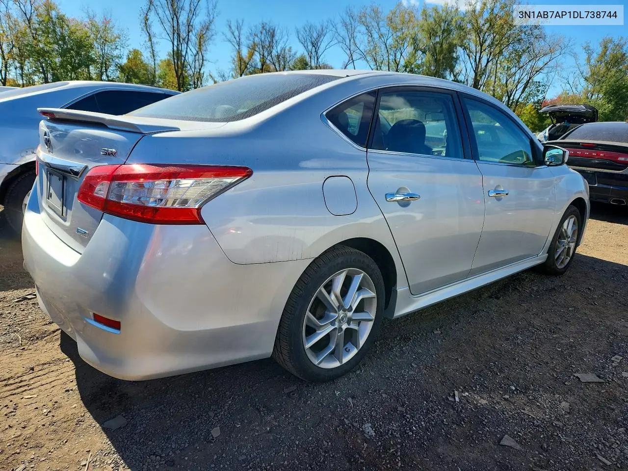 2013 NISSAN SENTRA VIN 3N1AB7AP1DL738744 — фото 3