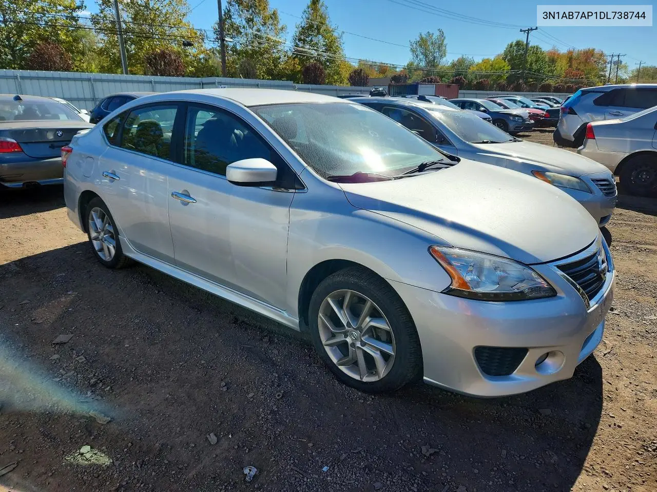 2013 NISSAN SENTRA VIN 3N1AB7AP1DL738744 — фото 4